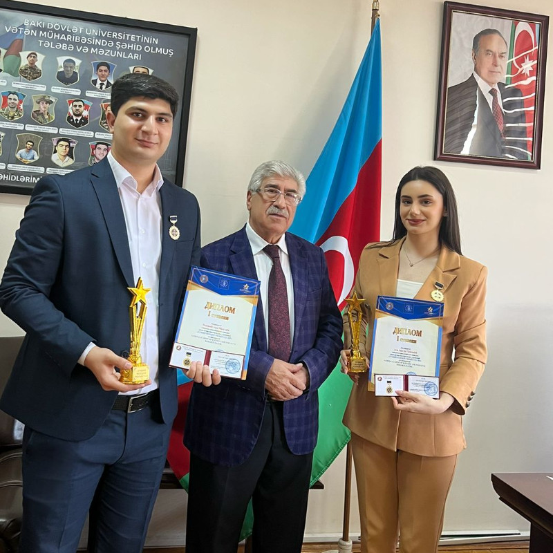 Tarix fakültəsinin magistrantları “MDB-nin Ən yaxşı gənc alimi - 2025” adına layiq görülüblər