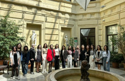 Azərbaycan Milli İncəsənət muzeyinə ekskursiya təşkil edilib