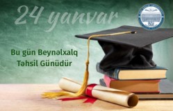 Bu gün Beynəlxalq Təhsil Günüdür