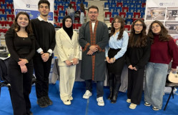 Tələbələrimiz Qazaxıstan universitetlərinin təhsil sərgisində iştirak ediblər