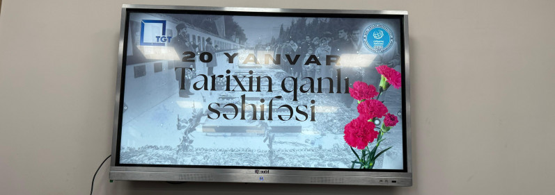 BDU-da tədbir: “Tarixin qanlı səhifəsi”