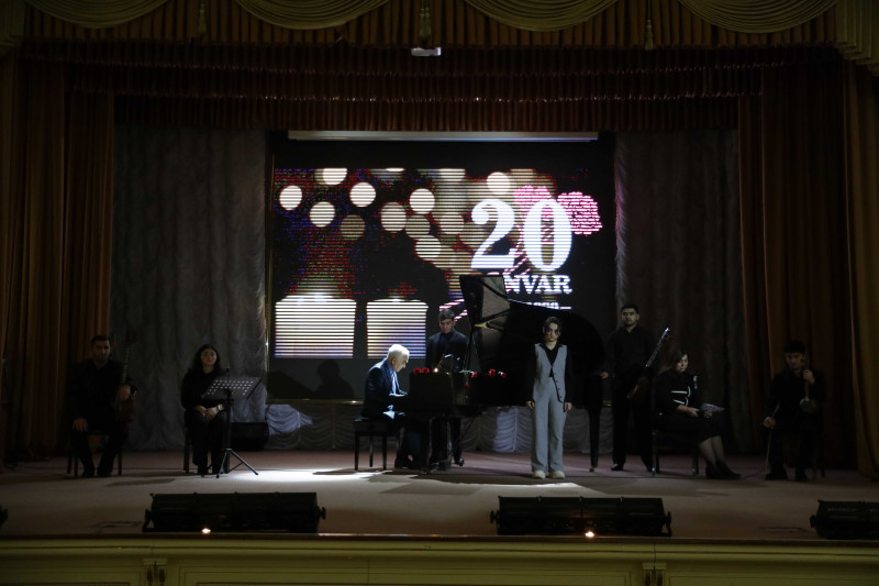 BDU-da 20 Yanvar faciəsinin 36-cı ildönümü qeyd olunub