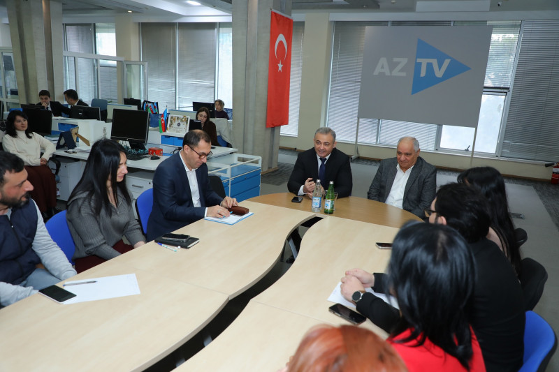 BDU-nun professoru Qulu Məhərrəmli “Azərbaycan Televiziya və Radio Verilişləri” QSC-nin qonağı olub