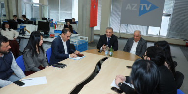 BDU-nun professoru Qulu Məhərrəmli “Azərbaycan Televiziya və Radio Verilişləri” QSC-nin qonağı olub