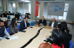 BDU-nun professoru Qulu Məhərrəmli “Azərbaycan Televiziya və Radio Verilişləri” QSC-nin qonağı olub