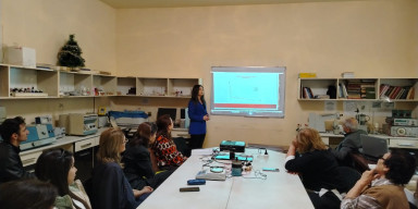 Maddə quruluşu kafedrasında elmi seminar keçirilib