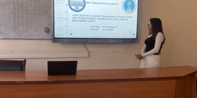Fizika fakültəsində magistrantların elmi seminarı keçirilib