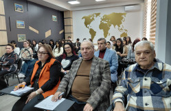 Coğrafiya fakültəsində “Pitching” və təqdimat bacarıqları” mövzusunda ustad dərsi keçirilib