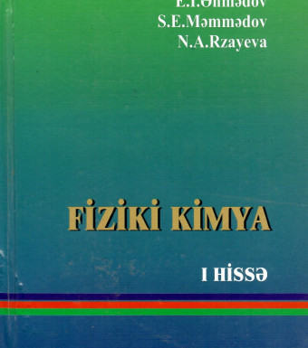 FİZİKİ KİMYA I HİSSƏ