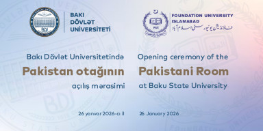 BDU-da “Pakistan otağı” açılıb