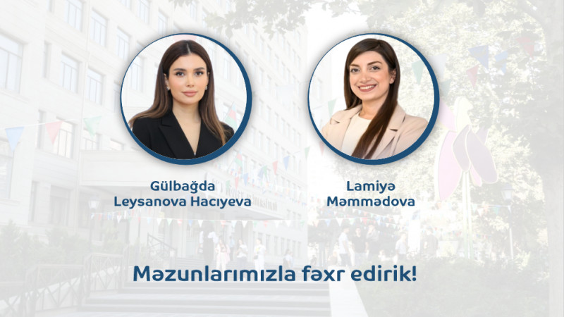 2026-cı il Gənclər üçün Prezident mükafatçılarından 2-si BDU-nun məzunudur