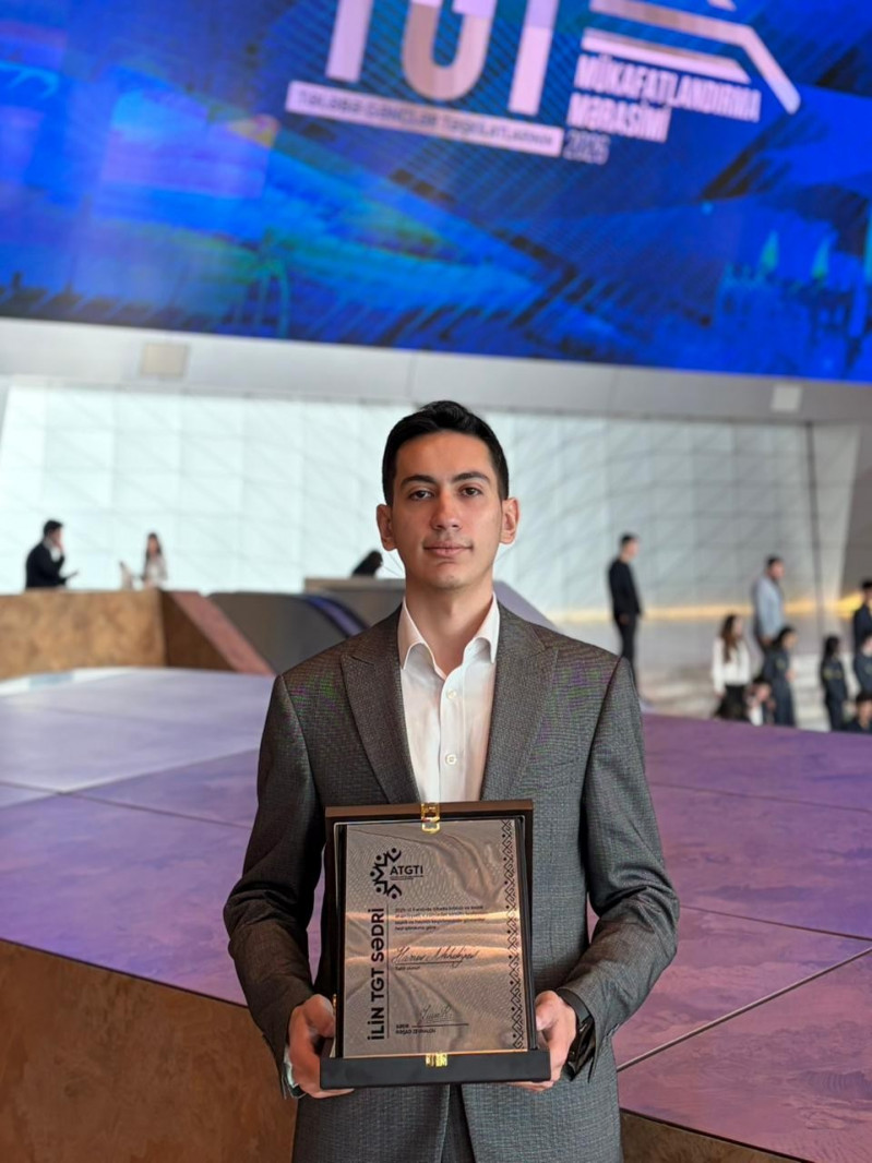 BDU TGT-nin nümayəndələri mükafatlandırılıb