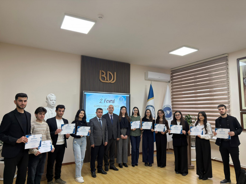 Gənclər Günü münasibətilə tədbir keçirilib