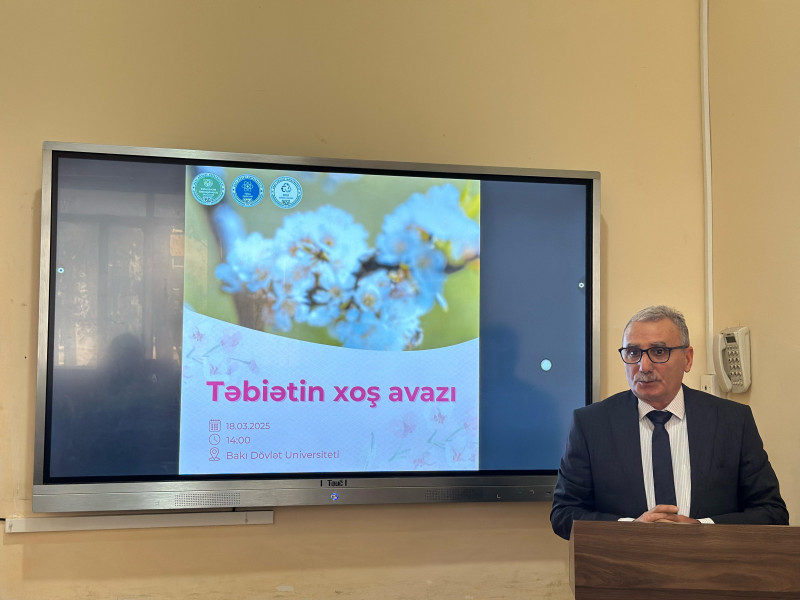 BDU könüllüləri “Təbiətin Xoş Avazı” adlı Novruz tədbiri keçirib