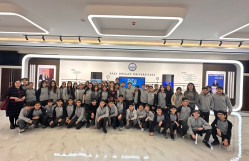 BDU Gənc istedadlar liseyinin şagirdləri Fizika fakültəsində olublar