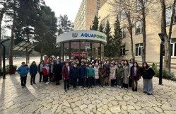 “Gənc istedadlar” liseyinin şagirdləri BDU-nun elmi-tədqiqat mühiti ilə tanış olurlar