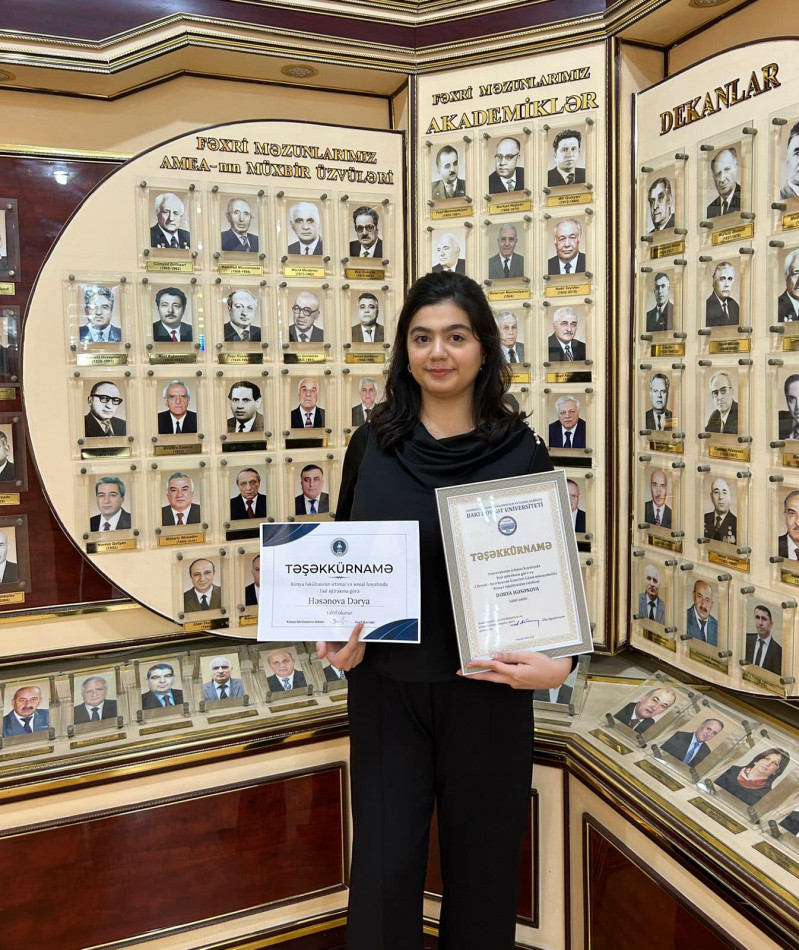 Tələbələrimizi təbrik edirik!