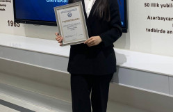 Tələbələrimizi təbrik edirik!