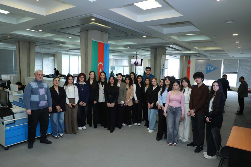 BDU tələbələri üçün AzTV-də infossessiya