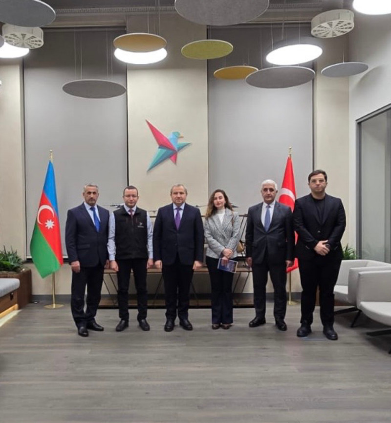 BDU-nun nümayəndə heyəti “Bayraktar Teknoloji Azerbaycan” şirkətinin Bakı ofisini ziyarət edib