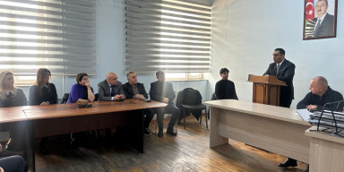 BDU-da beynəlxalq cinayətlər törətməkdə təqsirləndirilən şəxslərin mühakiməsində milli məhkəmələrin rolu müzakirə olunub