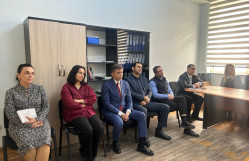 BDU-da beynəlxalq cinayətlər törətməkdə təqsirləndirilən şəxslərin mühakiməsində milli məhkəmələrin rolu müzakirə olunub