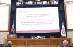 BDU-da “Türk dünyası: ortaq tarixi-mədəni dəyərlər, müasir reallıqlar və gələcəyə baxış” mövzusunda II Beynəlxalq elmi konfrans