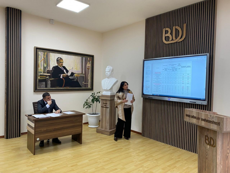 Kimya fakültəsinin Elmi Şurasının iclası keçirildi