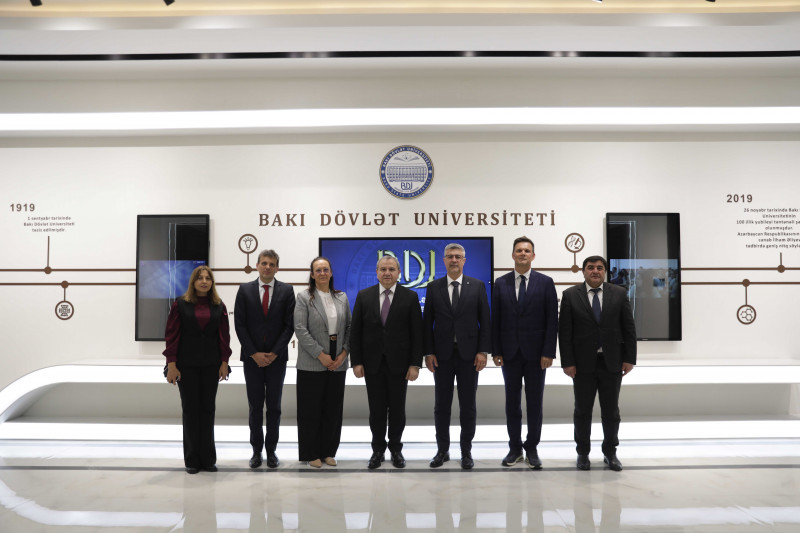 Macarıstanın Azərbaycandakı səfiri və Pannoniya Universitetinin rektoru BDU-da