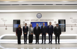 Macarıstanın Azərbaycandakı səfiri və Pannoniya Universitetinin rektoru BDU-da