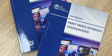 “Print media istehsalı və texnologiyası” adlı dərs vəsaiti çap olunub
