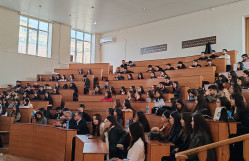 İstehsalat-tədris təcrübəsinin başlanması münasibətilə tədbir keçirilmişdir