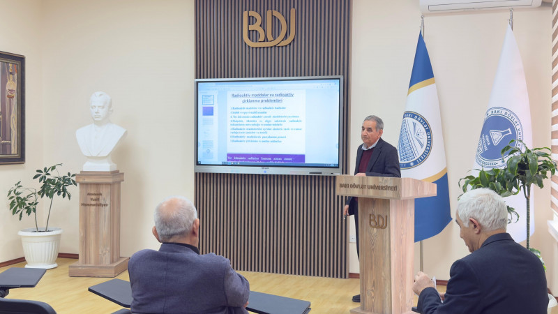 Ümumi və qeyri-üzvi kimya kafedrasında Elmi seminarı keşirilmişdir