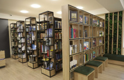 BDU Elmi Kitabxanasının elektron bölməsinin bp-nin dəstəyi ilə yenidənqurulmadan sonra açılış mərasimi