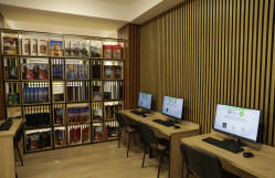 BDU Elmi Kitabxanasının elektron bölməsinin bp-nin dəstəyi ilə yenidənqurulmadan sonra açılış mərasimi