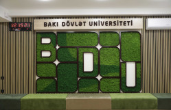 BDU Elmi Kitabxanasının elektron bölməsinin bp-nin dəstəyi ilə yenidənqurulmadan sonra açılış mərasimi