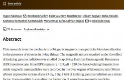 Biologiya fakültəsinin alimlərinin məqalələri “Springer” nəşriyyatının çap etdiyi yüksək impakt faktorlu jurnalda dərc olunub