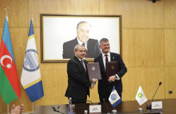 BDU və “BP Eksploreyşn (Kaspian Si) Limited” arasında əməkdaşlıq müqaviləsi imzalanıb