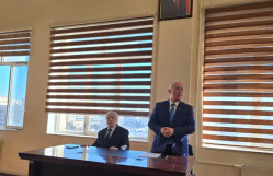 Tarix fakültəsində pedaqoji təcrübə ilə bağlı IV kurs tələbələri ilə görüş keçirilmişdir