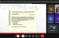 Vərəsəlik hüququna dair təlim keçirilib