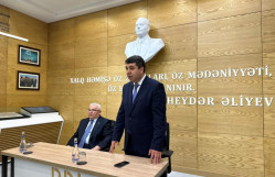 BDU-da “Heydər Əliyev mühazirələri” çərçivəsində millət vəkili Elman Məmmədovla görüş