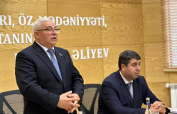 BDU-da “Heydər Əliyev mühazirələri” çərçivəsində millət vəkili Elman Məmmədovla görüş