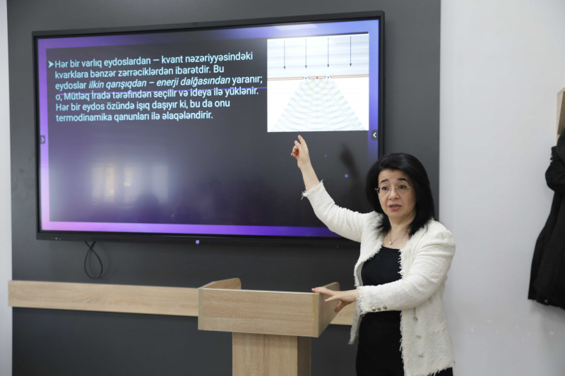 BDU-da “Sufi fenomenologiya: dövrümüzün yeni fəlsəfi sistemi” mövzusunda ustad dərsi