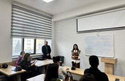 Beynəlxalq jurnalistika və informasiya siyasəti kafedrasının magistrantları elmi-pedaqoji təcrübəyə başlayıblar