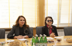 BDU-da Türk Mədəniyyəti və İrsi Fondunun prezidenti ilə görüş