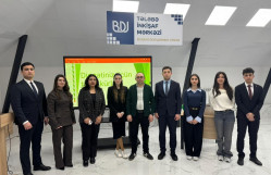 BDU-nun “YENİ Klub”u Beynəlxalq Ana Dili Gününə həsr olunmuş tədbir keçirib