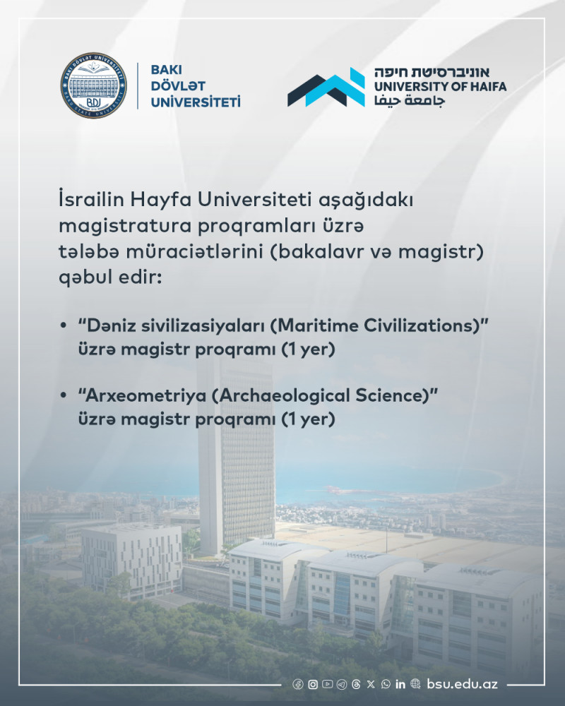 BDU tələbələrinin nəzərinə!