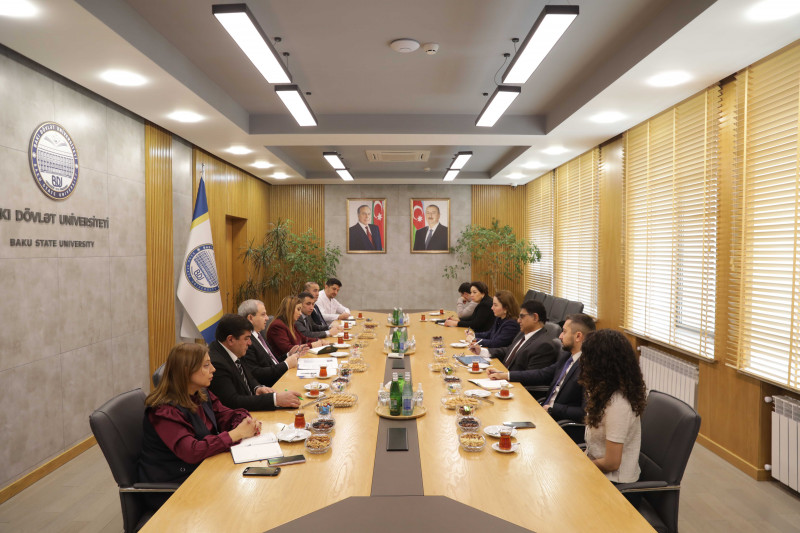 Bakı Dövlət Universiteti ilə FAO arasında əməkdaşlıq perspektivləri müzakirə edilib