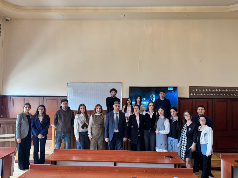 Fizika fakültəsi Tələbə Elmi Cəmiyyətinin elmi seminarı keçirilib