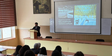 BDU-da nərəkimilərin akvakultura şəraitində yetişdirilmə imkanları müzakirə olunub